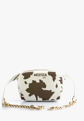 mestiza-marsupio-bianco-COW-BROWN