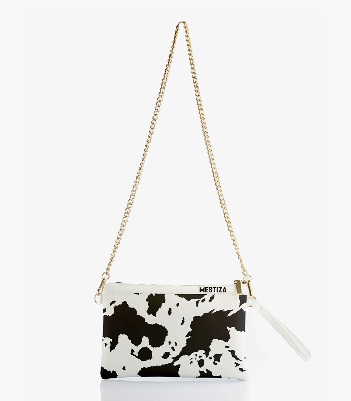 mestiza-pochette-bianca-COW-BLACK