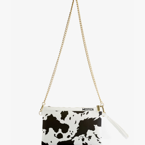 mestiza-pochette-bianca-COW-BLACK